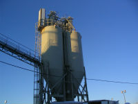 Installation de silos et ses composantes